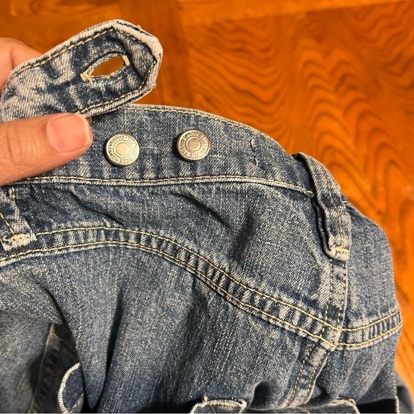 We The Free Luca Super Slouch High Waist Wide Leg Jeans Pleated Sz 24 Boho - Picture 11 of 15